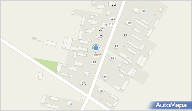 Majdan-Grabina, Majdan-Grabina, 101, mapa Majdan-Grabina