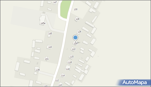 Majdan-Grabina, Majdan-Grabina, 124, mapa Majdan-Grabina