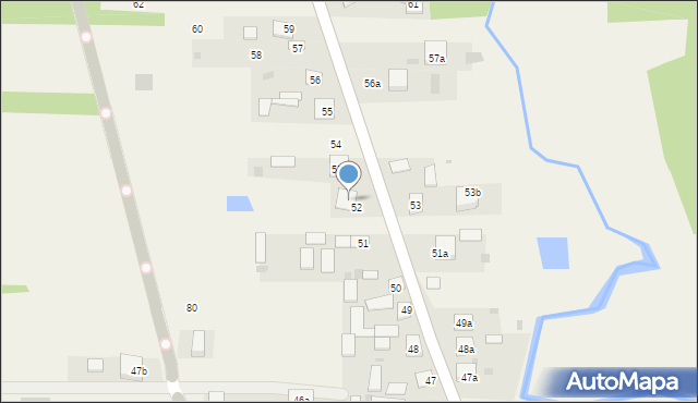 Majdan Gromadzki, Majdan Gromadzki, 53c, mapa Majdan Gromadzki