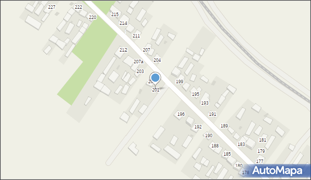 Majdan Nepryski, Majdan Nepryski, 201, mapa Majdan Nepryski