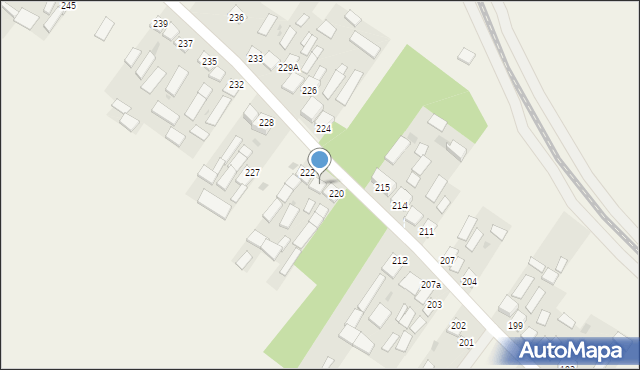 Majdan Nepryski, Majdan Nepryski, 221, mapa Majdan Nepryski