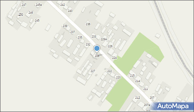 Majdan Nepryski, Majdan Nepryski, 228, mapa Majdan Nepryski