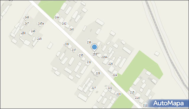 Majdan Nepryski, Majdan Nepryski, 233, mapa Majdan Nepryski