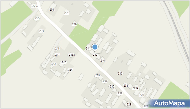 Majdan Nepryski, Majdan Nepryski, 242, mapa Majdan Nepryski