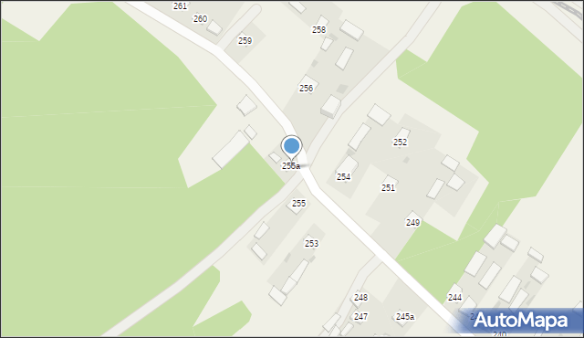 Majdan Nepryski, Majdan Nepryski, 255b, mapa Majdan Nepryski