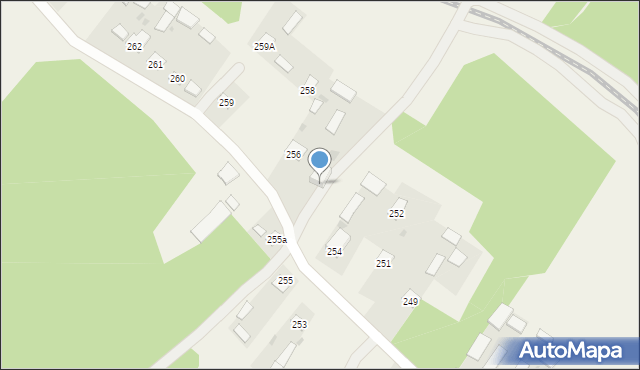 Majdan Nepryski, Majdan Nepryski, 256a, mapa Majdan Nepryski