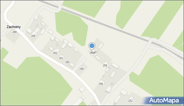 Majdan Nepryski, Majdan Nepryski, 259A, mapa Majdan Nepryski