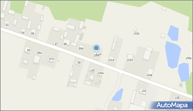 Majdan Nowy, Majdan Nowy, 100b, mapa Majdan Nowy