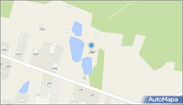 Majdan Nowy, Majdan Nowy, 106a, mapa Majdan Nowy
