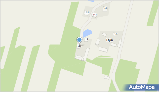 Majdan Nowy, Majdan Nowy, 14c, mapa Majdan Nowy