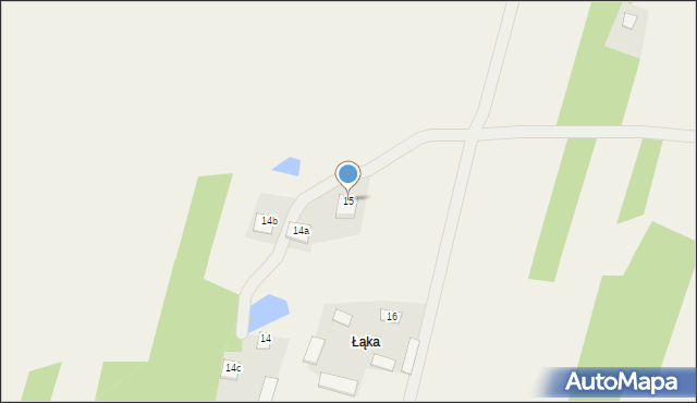 Majdan Nowy, Majdan Nowy, 15, mapa Majdan Nowy