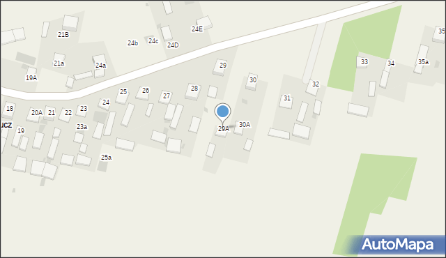 Majdan Nowy, Majdan Nowy, 29A, mapa Majdan Nowy