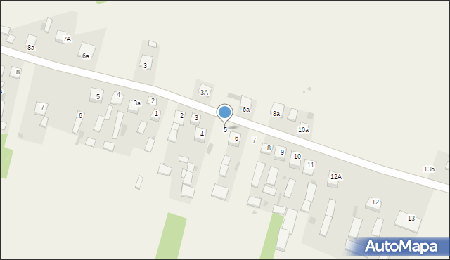 Majdan Nowy, Majdan Nowy, 5, mapa Majdan Nowy