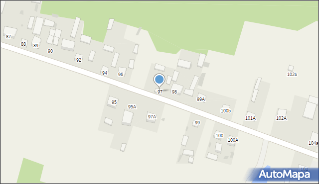 Majdan Nowy, Majdan Nowy, 97, mapa Majdan Nowy