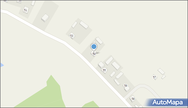 Majdan-Obleszcze, Majdan-Obleszcze, 54, mapa Majdan-Obleszcze