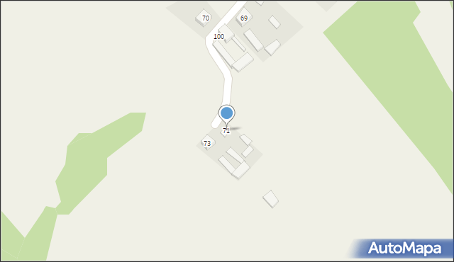 Majdan-Obleszcze, Majdan-Obleszcze, 71, mapa Majdan-Obleszcze