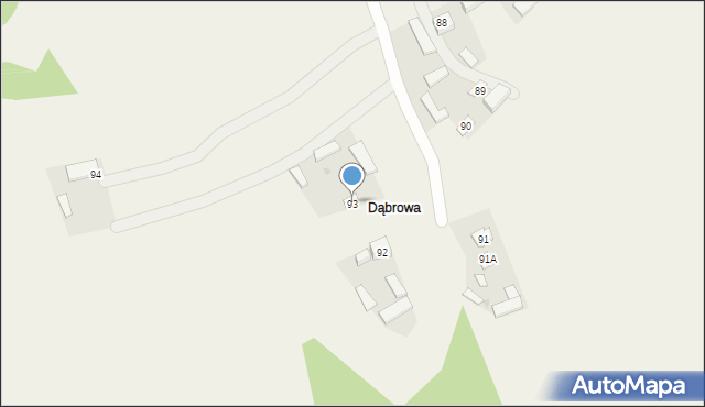 Majdan-Obleszcze, Majdan-Obleszcze, 93, mapa Majdan-Obleszcze