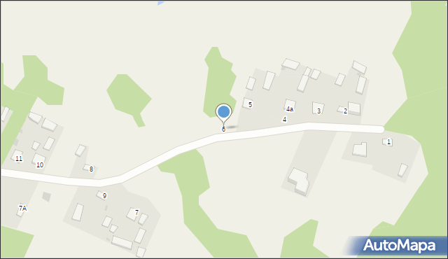 Majdan Ostrowski, Majdan Ostrowski, 6, mapa Majdan Ostrowski