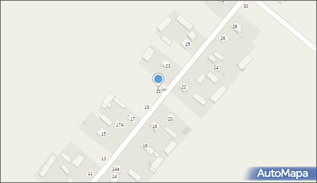 Majdan Radliński, Majdan Radliński, 21, mapa Majdan Radliński