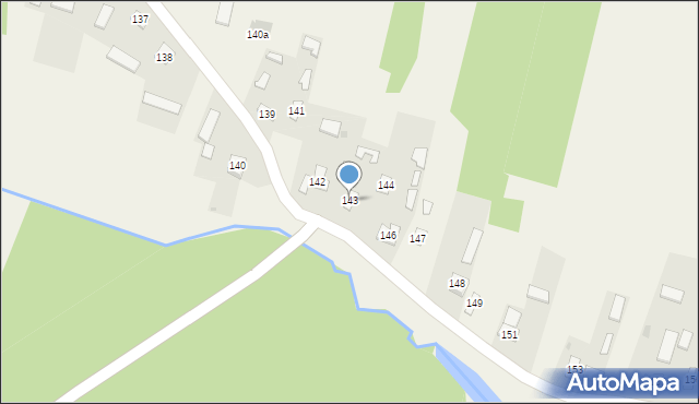 Majdan Sieniawski, Majdan Sieniawski, 143, mapa Majdan Sieniawski