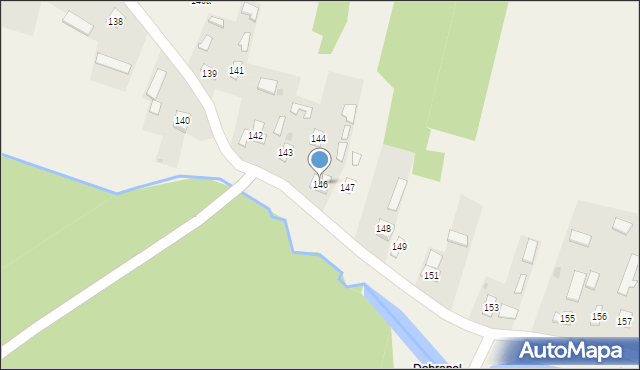 Majdan Sieniawski, Majdan Sieniawski, 146, mapa Majdan Sieniawski