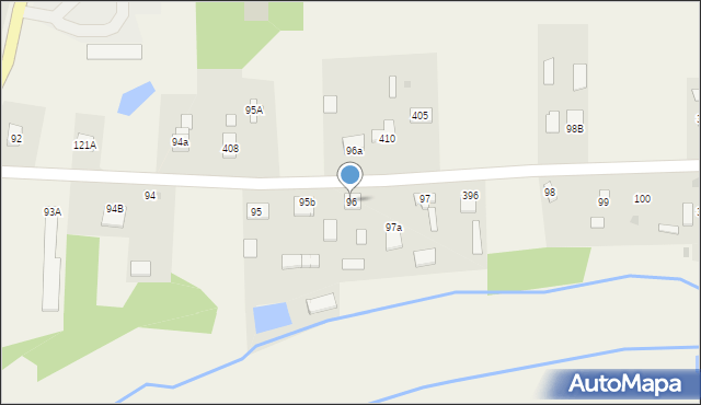 Majdan Sieniawski, Majdan Sieniawski, 96, mapa Majdan Sieniawski