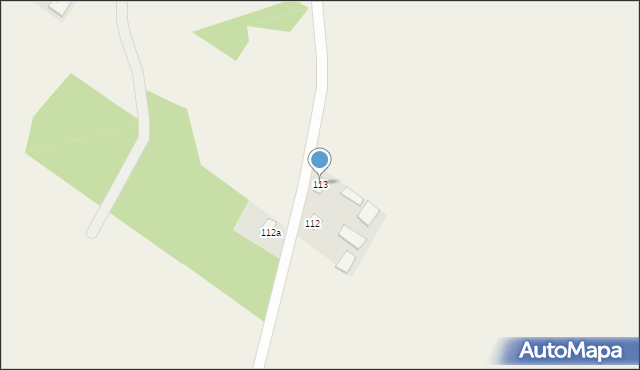 Majdan Sitaniecki, Majdan Sitaniecki, 113, mapa Majdan Sitaniecki