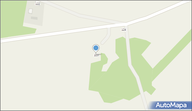 Majdan Sitaniecki, Majdan Sitaniecki, 123, mapa Majdan Sitaniecki