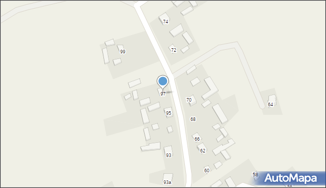 Majdan Sitaniecki, Majdan Sitaniecki, 97, mapa Majdan Sitaniecki