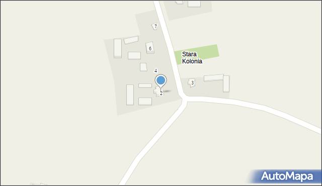 Majdan Skierbieszowski, Majdan Skierbieszowski, 2, mapa Majdan Skierbieszowski