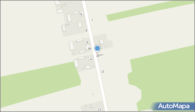 Majdan Sobolewski, Majdan Sobolewski, 10, mapa Majdan Sobolewski