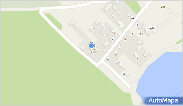 Majdan Sopocki Drugi, Majdan Sopocki Drugi, 1, mapa Majdan Sopocki Drugi