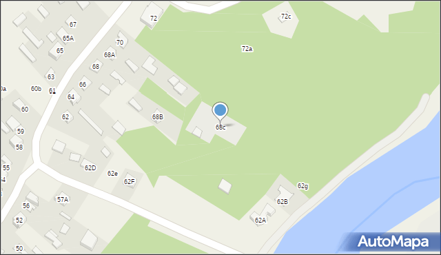 Majdan Sopocki Drugi, Majdan Sopocki Drugi, 68c, mapa Majdan Sopocki Drugi
