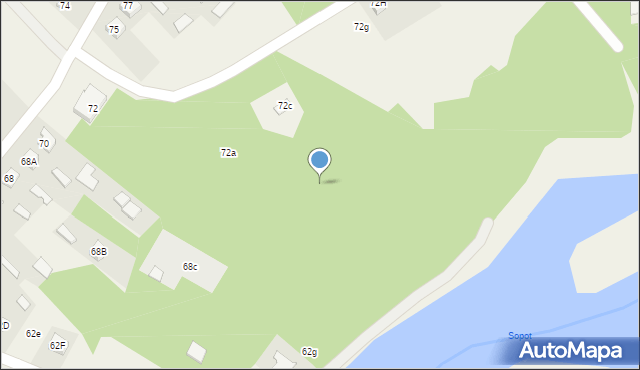 Majdan Sopocki Drugi, Majdan Sopocki Drugi, 72cc, mapa Majdan Sopocki Drugi