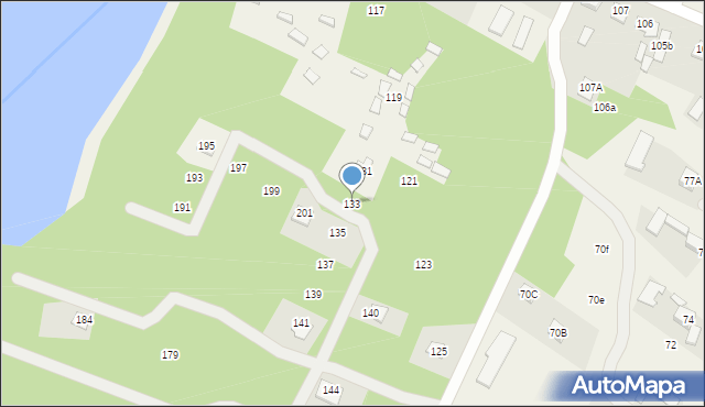 Majdan Sopocki Pierwszy, Majdan Sopocki Pierwszy, 133, mapa Majdan Sopocki Pierwszy