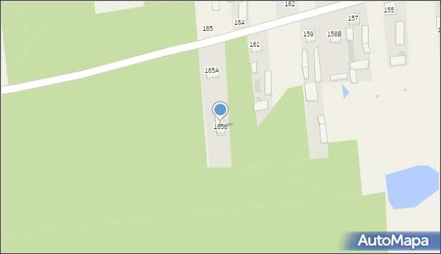 Majdan Stary, Majdan Stary, 165b, mapa Majdan Stary