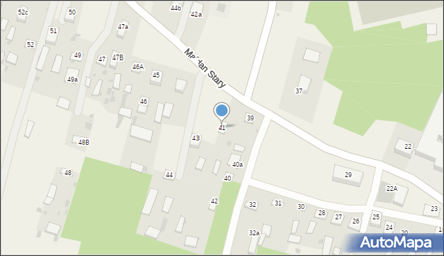 Majdan Stary, Majdan Stary, 41, mapa Majdan Stary