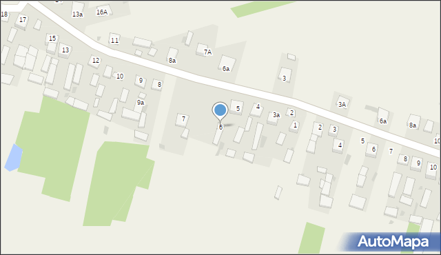 Majdan Stary, Majdan Stary, 6, mapa Majdan Stary