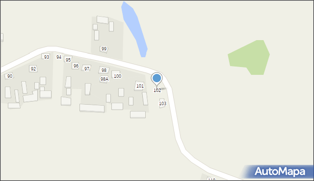 Majdan Surhowski, Majdan Surhowski, 102, mapa Majdan Surhowski