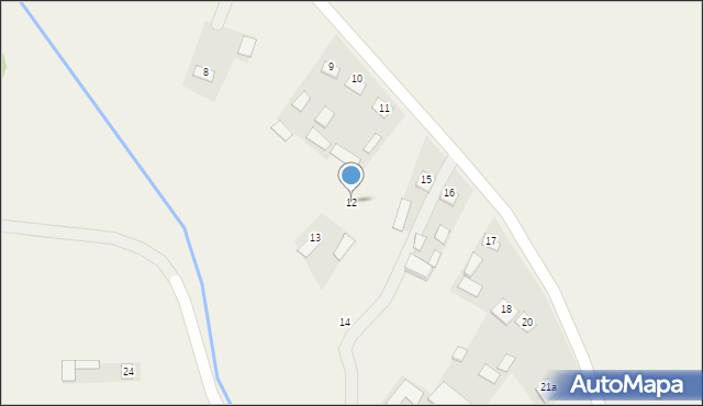 Majdan Surhowski, Majdan Surhowski, 12, mapa Majdan Surhowski