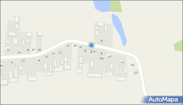 Majdan Surhowski, Majdan Surhowski, 97, mapa Majdan Surhowski