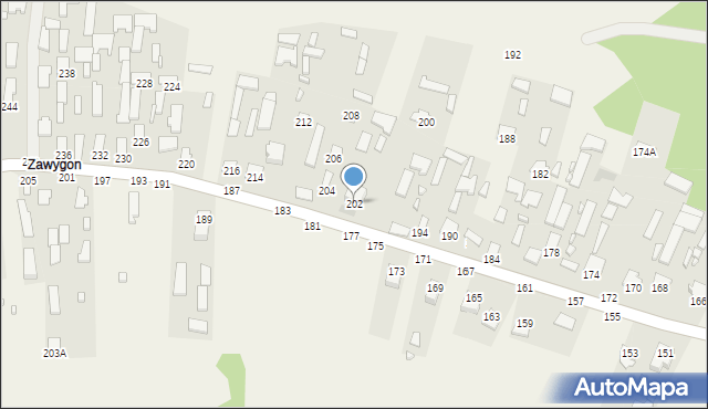 Majdan Wielki, Majdan Wielki, 202, mapa Majdan Wielki