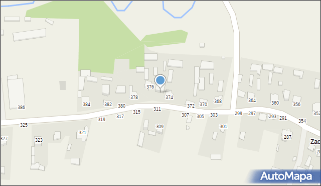 Majdan Wielki, Majdan Wielki, 376A, mapa Majdan Wielki