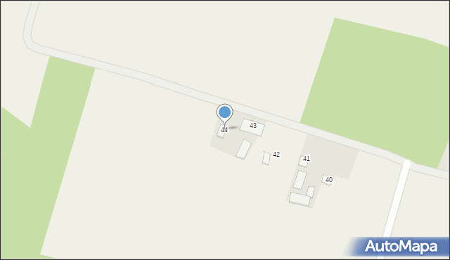 Majdan Wierzchowiński, Majdan Wierzchowiński, 44, mapa Majdan Wierzchowiński