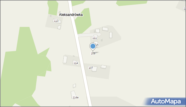 Majdan Zahorodyński, Majdan Zahorodyński, 109, mapa Majdan Zahorodyński