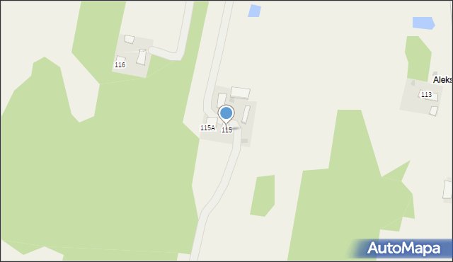 Majdan Zahorodyński, Majdan Zahorodyński, 115, mapa Majdan Zahorodyński