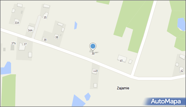 Majdan Zahorodyński, Majdan Zahorodyński, 39, mapa Majdan Zahorodyński