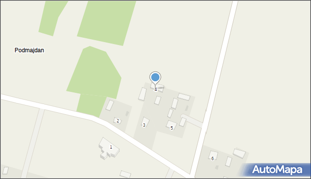 Majdan Zahorodyński, Majdan Zahorodyński, 4, mapa Majdan Zahorodyński