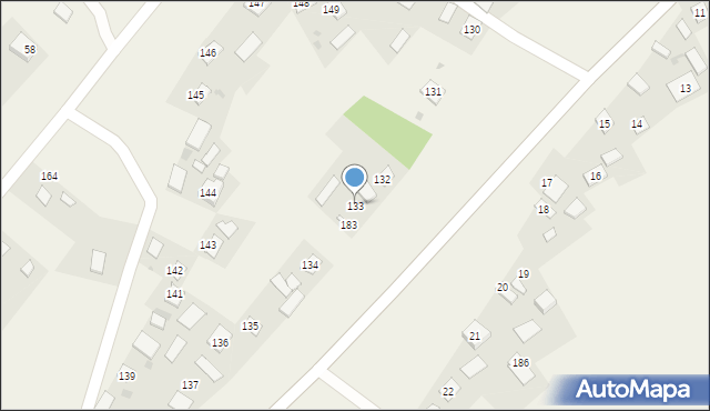 Majdan Zbydniowski, Majdan Zbydniowski, 133, mapa Majdan Zbydniowski
