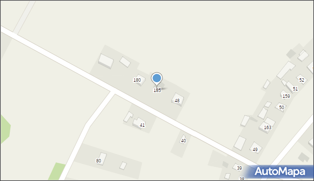 Majdan Zbydniowski, Majdan Zbydniowski, 185, mapa Majdan Zbydniowski